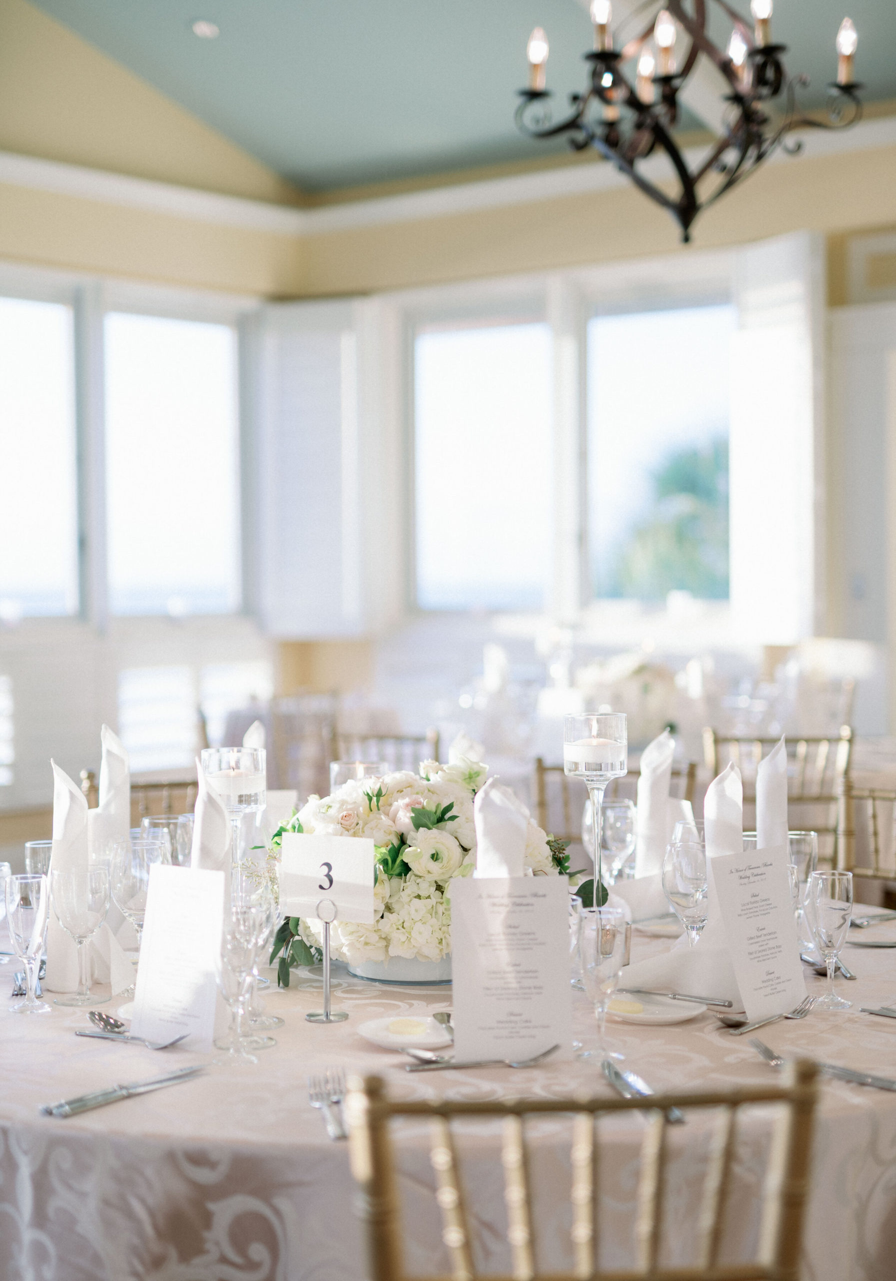Reception in the beach house
