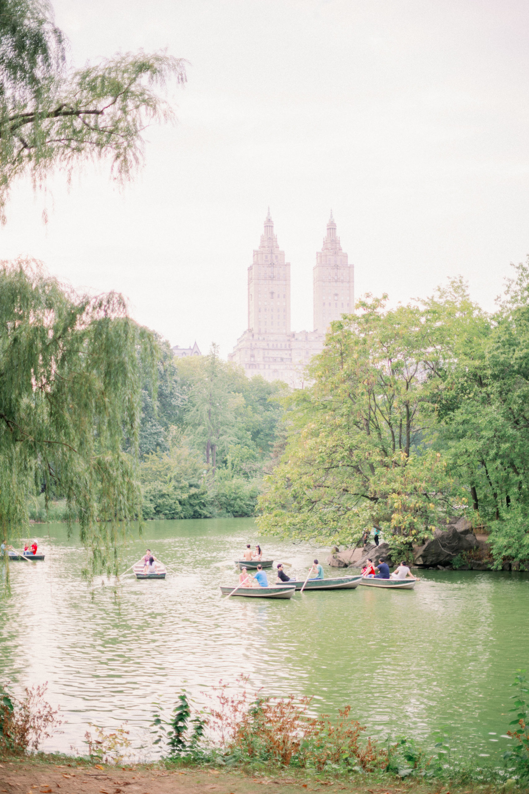 central park new york city engagement photography