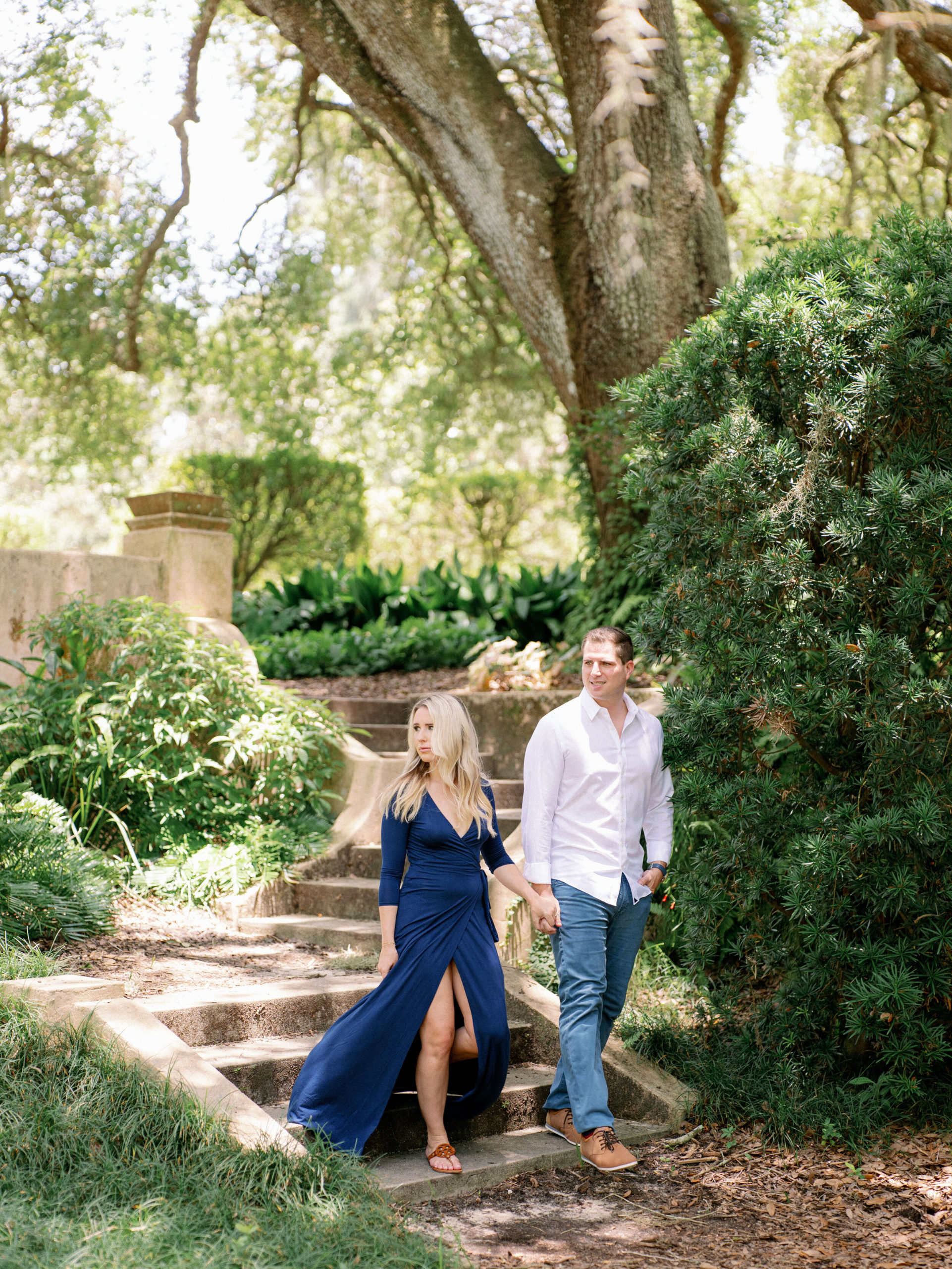 Bok Tower Gardens Engagement | Marissa &amp; John | Florida Wedding Photographer